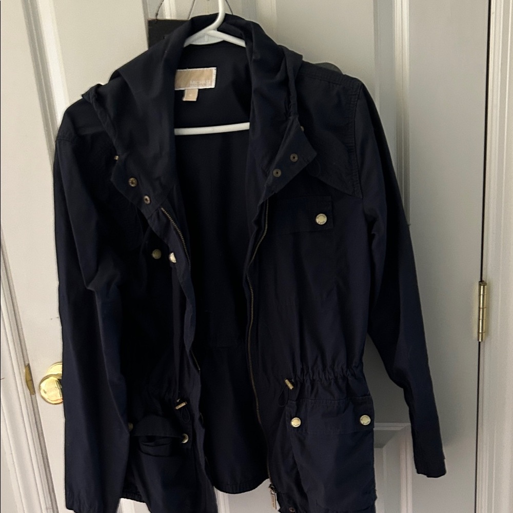 Michael Kors Dark Blue Utility Jacket